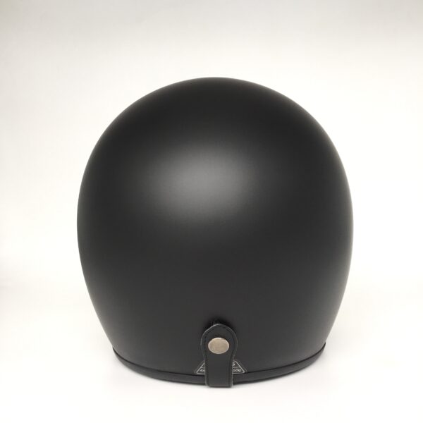 Vito Grande Jet (big size) helm mat zwart - achterkant