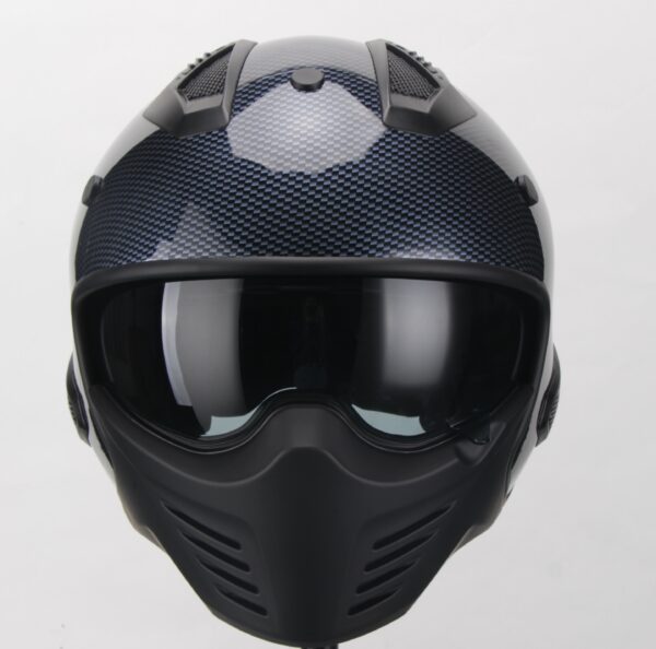 Vito Bruzano helm carbon - voorkant