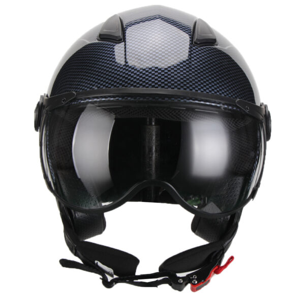 Vito Moda Jet helm carbon - voorkant