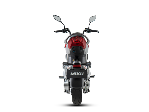 Edrive Miku Max Super elektrische motor rood - achterkant