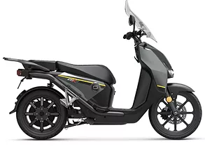 Super Soco CPX elektrische scooter zwart