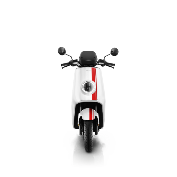 NIU NQi GTS elektrische scooter wit rood