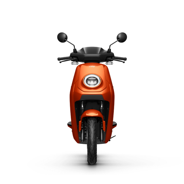 NIU MQi GT EVO elektrische scooter oranje - voorkant