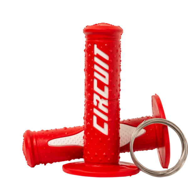 Circuit Electra grips rood/wit